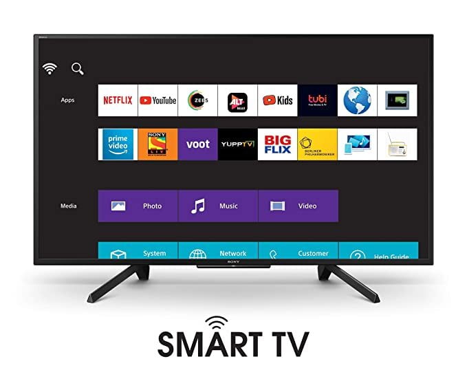 Sony Bravia 108 cm (43 inches) Full HD LED Smart TV KLV-43W672G (Black) Sony Bravia 108 cm (43 inches) Full HD LED Smart TV KLV-43W672G (Black)