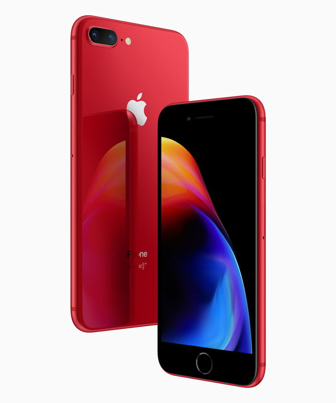 Apple iPhone 8, US Version, 64GB, Red - Unlocked-Gb