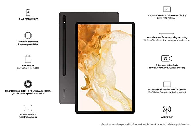 Samsung Galaxy Tab S8+ 128 gb Samsung Galaxy Tab S8+ 128 gb