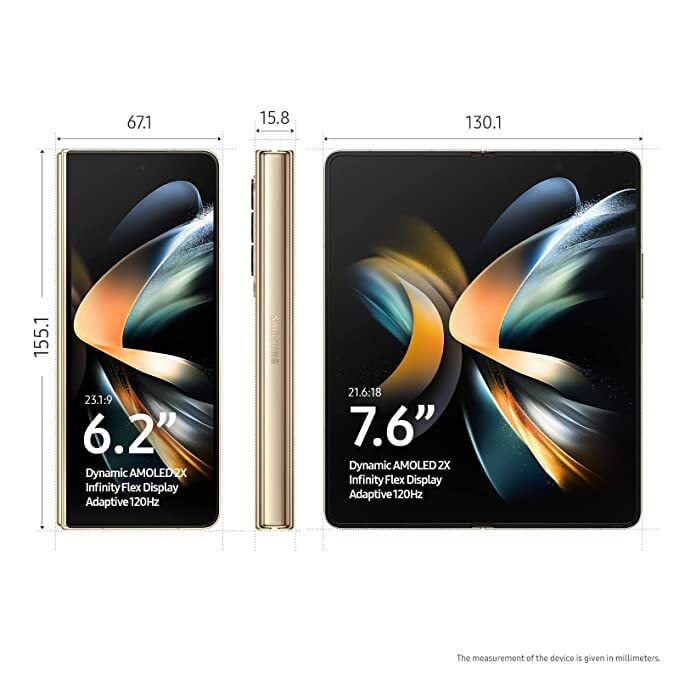 Samsung Galaxy Z Fold4 5G (Phantom Black, 12GB RAM, 512GB