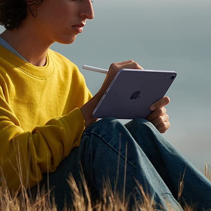 2021 Apple iPad Mini with A15 Bionic chip (Wi-Fi, 64GB) - Starlight (6th Generation)
