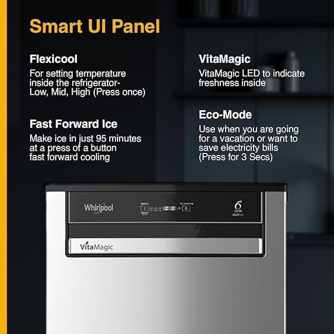 Whirlpool 192 L 3 Star Vitamagic PRO Direct-Cool Single Door Refrigerator Whirlpool 192 L 3 Star Vitamagic PRO Direct-Cool Single Door Refrigerator