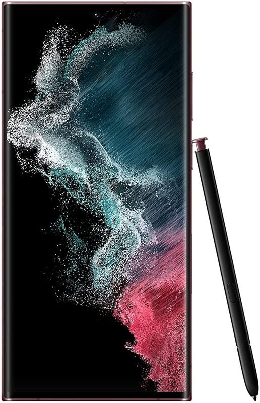 Samsung Galaxy S22 Ultra Smartphone, Factory Unlocked Android Cell Phone, 256GB, Burgundy Samsung Galaxy S22 Ultra Smartphone, Factory Unlocked Android Cell Phone, 256GB, Burgundy