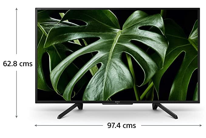 Sony Bravia 108 cm (43 inches) Full HD LED Smart TV KLV-43W672G (Black) Sony Bravia 108 cm (43 inches) Full HD LED Smart TV KLV-43W672G (Black)