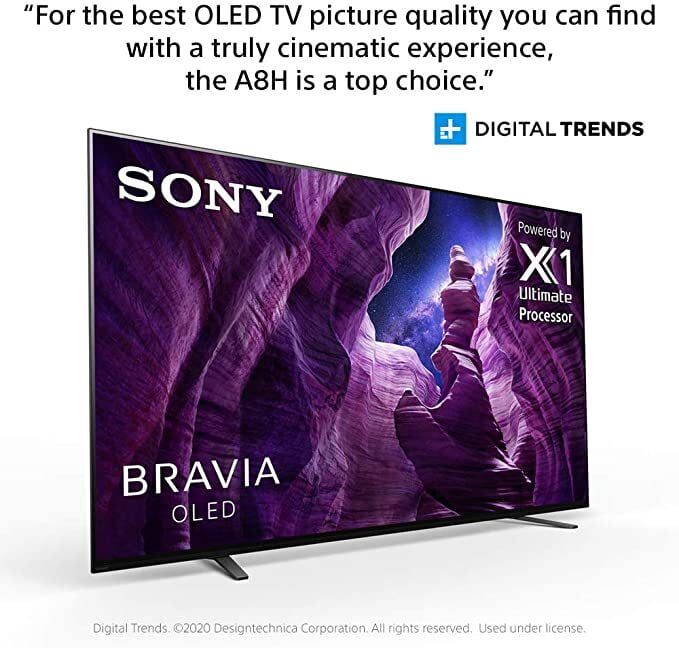 Sony A8H 65-inch TV: BRAVIA OLED 4K Ultra HD Smart TV